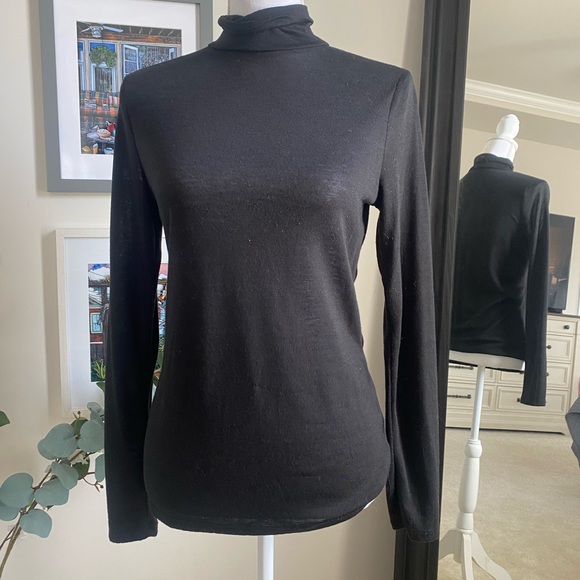 ⏰ A New Day - Fitted Turtleneck Sheer - S - Picture 1 of 5